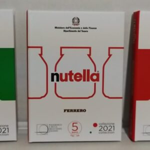 2021 Italia € 5 Nutella singola Bianca