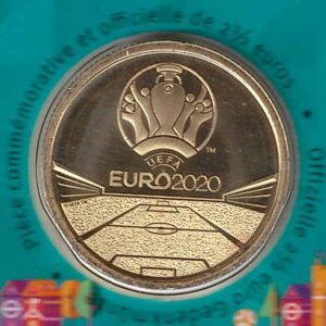 2021 Belgio € 2,50 Coppa UEFA EURO 2020 Card Francia