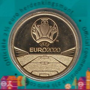 2021 Belgio € 2,50 Coppa UEFA EURO 2020 Card Olanda