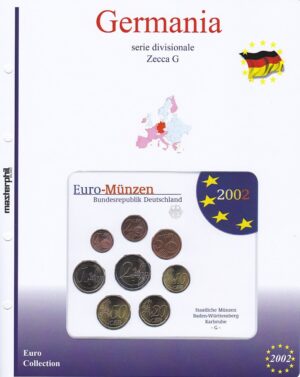 2002 Germania Divisionale 8 valori 5 zecche FdC Aggiornamento Masterphil - immagine 4
