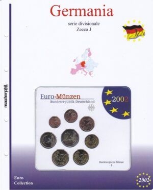 2002 Germania Divisionale 8 valori 5 zecche FdC Aggiornamento Masterphil - immagine 5