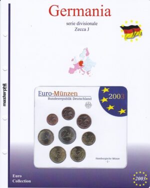 2003 Germania Divisionale 8 valori 5 zecche FdC Aggiornamento Masterphil - immagine 5