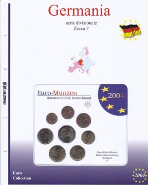 2004 Germania Divisionale 8 valori 5 zecche FdC Aggiornamento Masterphil - immagine 3