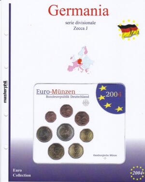 2004 Germania Divisionale 8 valori 5 zecche FdC Aggiornamento Masterphil - immagine 5