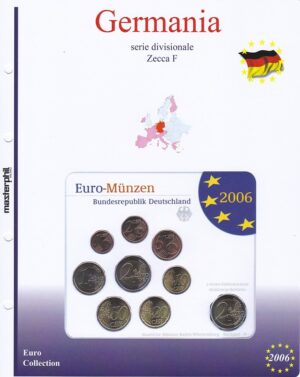 2006 Germania Divisionale 9 valori 5 zecche FdC Aggiornamento Masterphil - immagine 3