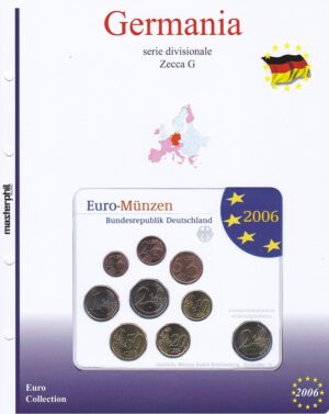 2006 Germania Divisionale 9 valori 5 zecche FdC Aggiornamento Masterphil - immagine 4