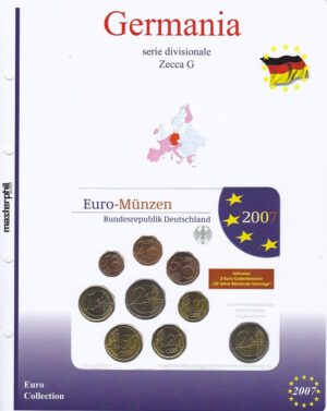 2007 Germania Divisionale 9 valori 5 zecche FdC Aggiornamento Masterphil - immagine 4