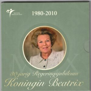 2010 Olanda Serie Zecca 8 valori Regina Beatrice