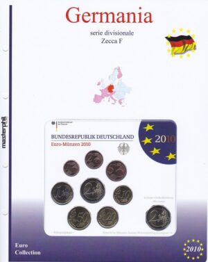 2010 Germania Divisionale 9 valori 5 zecche FdC Aggiornamento Masterphil - immagine 3
