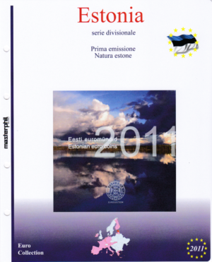 2011 Estonia Divisionale FdC Aggiornamento Masterphil