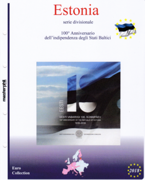 2018 Estonia Divisionale FdC Aggiornamento Masterphil