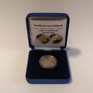 2008 Belgio € 2 Diritti Umani Fondo Specchio