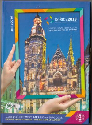 2013 Slovacchia Serie Zecca Kosice Fondo Specchio