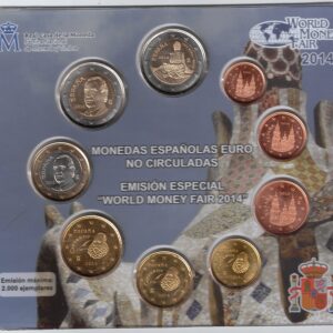 2014 Spagna Serie Zecca World Money Fair
