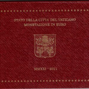 2021 Vaticano divisionale 8 valori FdC
