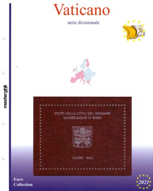 2021 Vaticano Divisionale 8 valori Aggiornamento Masterphil