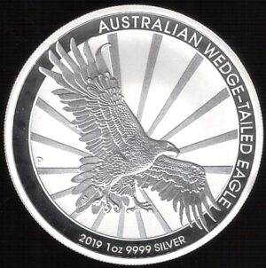 2019 Australia 1 oncia Wedge Tailed-Eagle