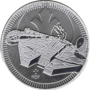2021 Niue 1 oncia Star Wars Millenium Falcon