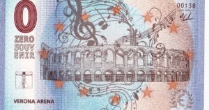 0€ Souvenir Italia n° 015 -Verona, l'Arena-