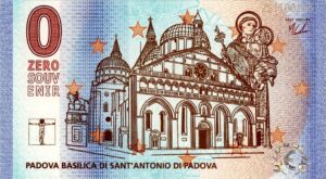 0€ Souvenir Italia n° 019 -Padova, Basilica di Sant'Antonio-