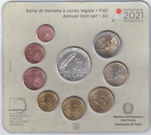 2021 Italia divisionale 9 valori FdC Grazia Deledda - immagine 2