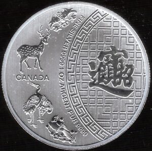 2016 Canada 1 oncia