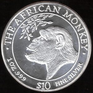 1998 Somalia 1 oncia Scimmia
