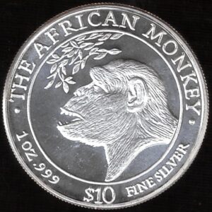 1998 Somalia 1 oncia Scimmia