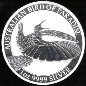 2018 Australia 1 oncia Bird of Paradise