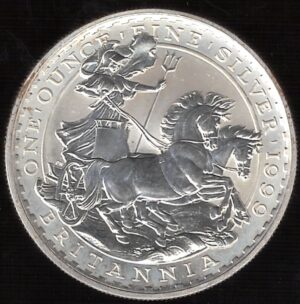 1999 Gran Bretagna 1 oncia Britannia