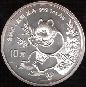 1991 Cina 1 oncia Panda