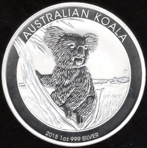 2015 Australia 1 oncia Koala