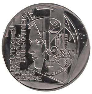 2012 Germania € 10 Biblioteca Nazionale Tedesca
