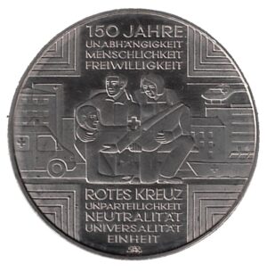 2013 Germania € 10 150° Croce Rossa