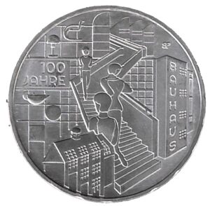 2019 Germania € 20 Argento 100° Anniversario Bauhaus