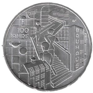 2019 Germania € 20 Argento 100° Anniversario Bauhaus