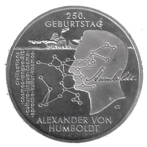 2019 Germania € 20 Argento Alexander Von Humboldt