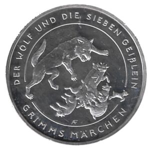 2020 Germania € 20 Argento Lupo e capretti - Fratelli Grimm