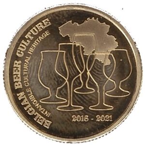 2021 Belgio € 2,50 Cultura della Birra Belga Sfuso