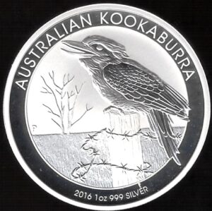 2016 Australia 1 oncia Kookaburra