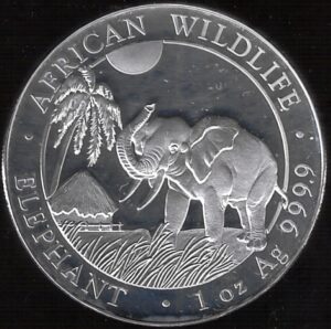2017 Somalia 1 Oncia Elefante