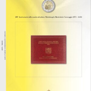 2021 Vaticano € 2 Caravaggio Aggiornamento Abafil