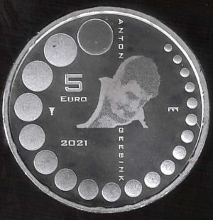2021 Olanda € 5 Anton Geesink