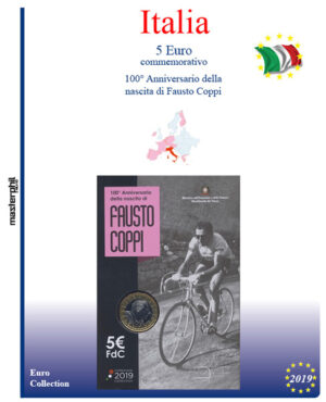 2019 Italia € 5 Coppi Aggiornamento Masterphil