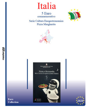 2020 Italia € 5 Pizza e Mozzarella Aggiornamento Masterphil