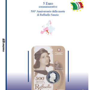 2020 Italia € 5 Raffaello Aggiornamento Masterphil