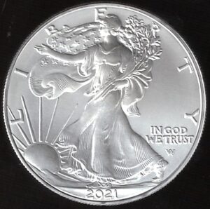 2021 USA 1 oncia Nuovo disegno - immagine 2