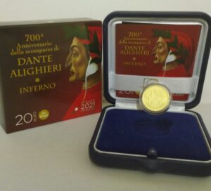 2021 Italia € 20 Dante - Inferno - immagine 3