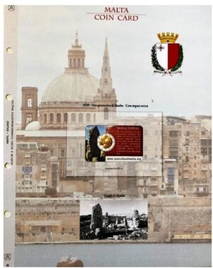 2020 Malta € 2 Skorba in Blister Aggiornamento Abafil