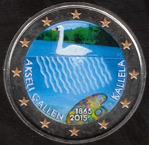 2015 Finlandia € 2 Akseli Gallen Kallela Colore